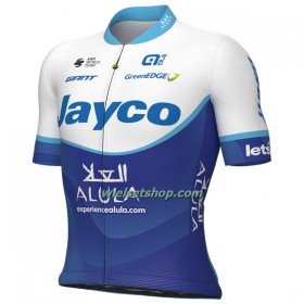 Wielershirt 2023 Jayco Alula - Blauw Wit